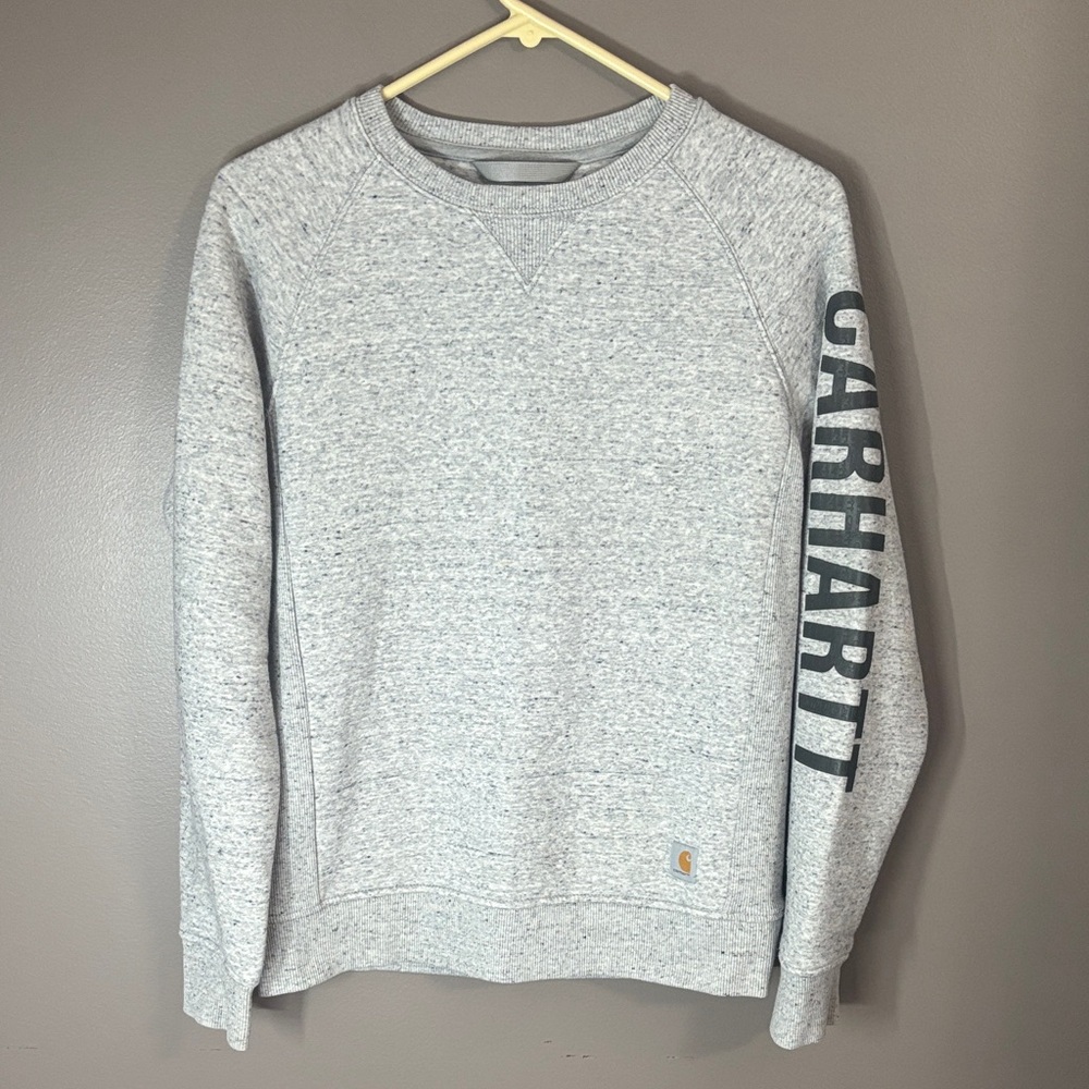 Carhartt Heather Gray Crewneck Sweater